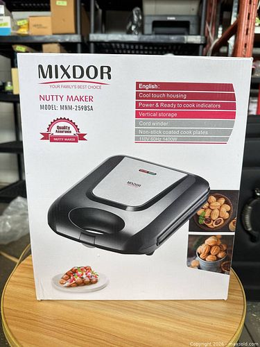 Mixdor MNM-259BSA Nutty Maker / Novelty Waffle Maker (1 of 4)