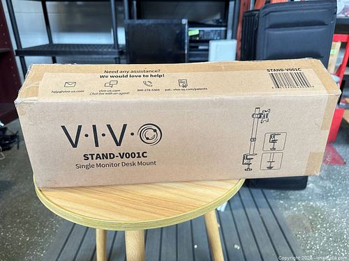 VIVO STAND-V001C Single Monitor Desk Mount (1 of 4)