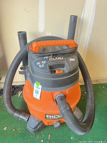 RIDGID 14-Gallon Wet/Dry Shop Vacuum, 6.0 Peak HP (1 of 3)