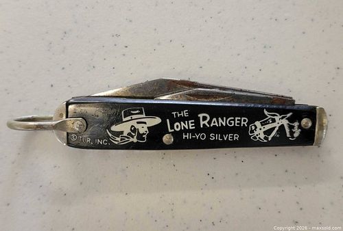 Vintage Camco The Lone Ranger Pocket Knife (1 of 3)