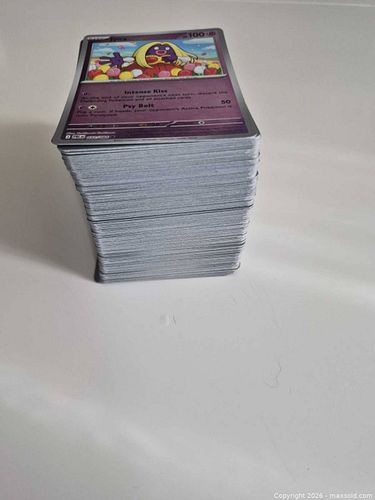 Pokémon Trading Card Lot 151-300 Cards, Mixed Sets, Reverse Holo (1 of 4)