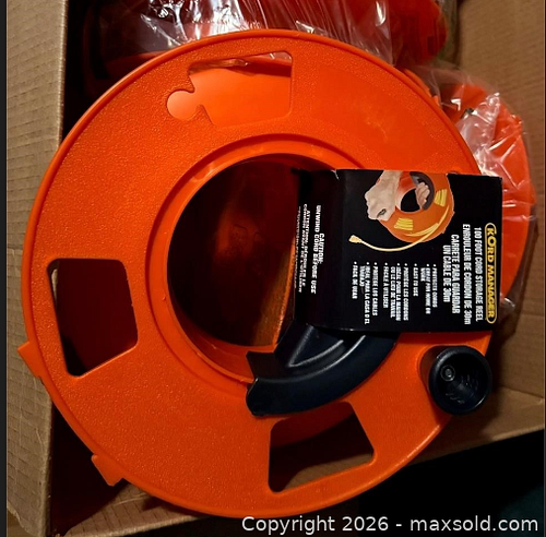 NEW Kord Manager 100-Foot Extension Cord Storage Reel (NEW; SOLD AS-IS) (1 of 3)