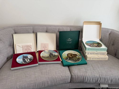 Lot of 5 Collector Plates – Norman Rockwell, Goebel & Kaiser (1 of 5)