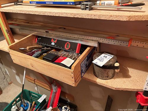 Screwdrivers, Levels, Drill Bits, Ruler and other Tools B (1 of 10)
