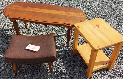  Tables & Foot Stool (1 of 5)