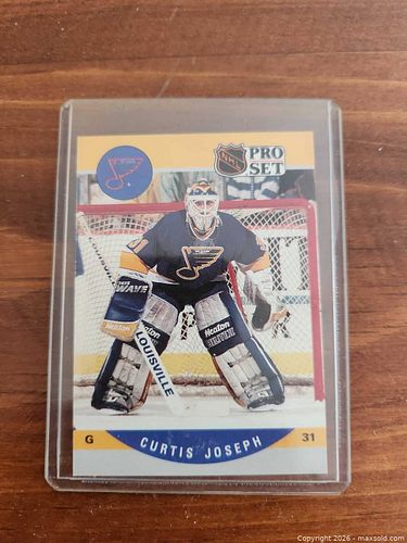1990-91 Pro Set Curtis Joseph Rookie Card (1 of 3)