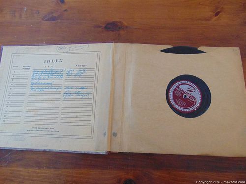 Book of 12 -  78 RPM Russian Records USSR (1 of 4)