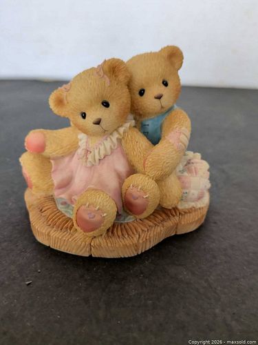 Cherished Teddies Enesco Ruth and Gene Couple Bears Figurine 1998 (1 of 5)