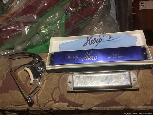 Harmonicas And Guitar Capo (1 of 6)
