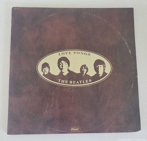 1977 The Beatles - "Love Songs" Vinyl Record & Lyric Book (1 of 5)