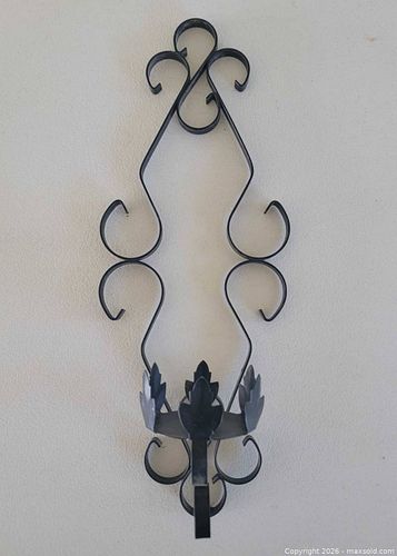 Metal Wall Hanging Candle Holder (1 of 3)