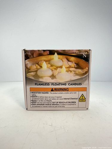 Homemory Flameless Floating Candles 24-Pack White (1 of 3)