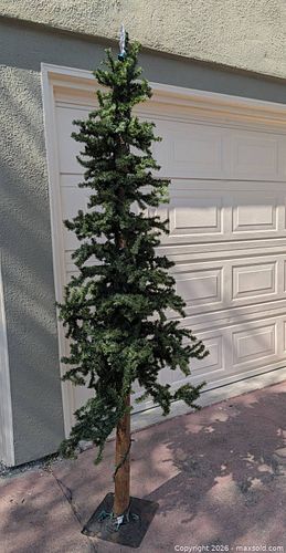 Artificial Christmas Tree with Vintage Ornaments & Assorted String Lights (1 of 4)
