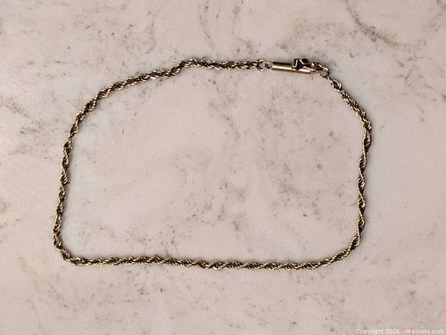 14k Yellow Gold 8" Bracelet  (1 of 3)