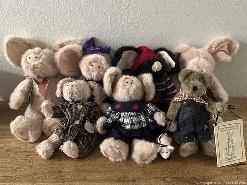7 Vintage Boyds Bears Pigs!  (1 of 5)