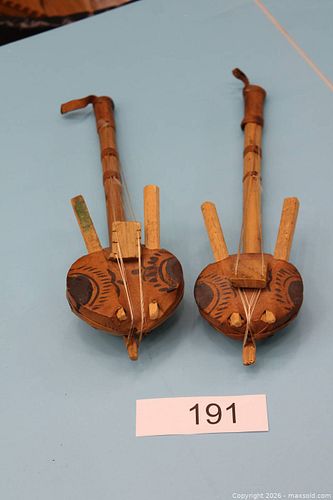 Vintage West African Stringed Musical  Instruments (1 of 2)