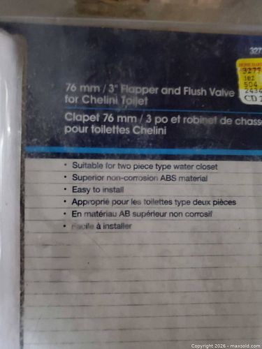 Toilet parts (1 of 3)