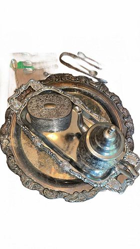 Silver-Plated Tableware Lot (1 of 12)