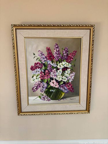 Original Framed Painting Signed by Robertin (1 of 5)