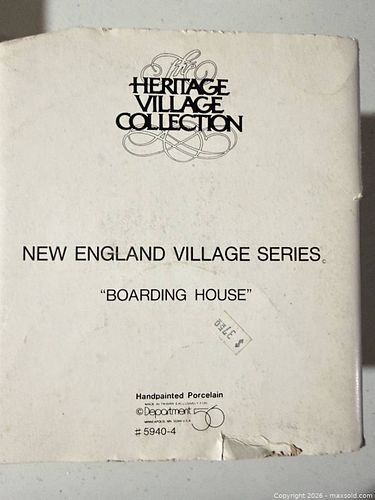 Department 56 Boarding House #5940-4 Heritage Village (1 of 3)