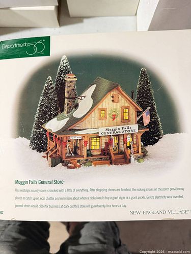 Department 56 Moggin Falls General Store (New England Village) (1 of 3)
