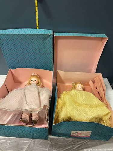 Madame Alexander 14" Sleeping Beauty & Cinderella Dolls, 1960s (1 of 9)