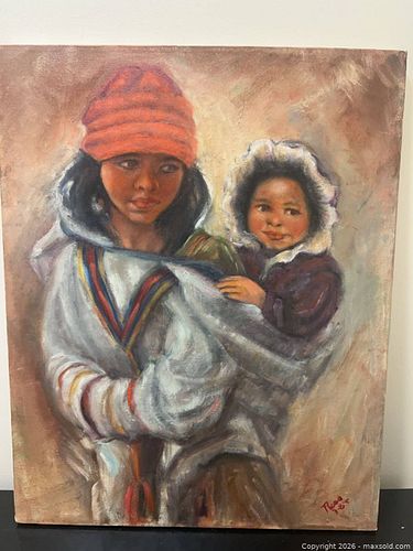 Signed Painting on Canvas  (1 of 4)