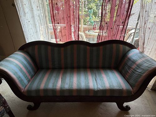 Vintage mahogany sofa (1 of 3)