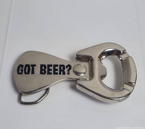 Belt Buckle - Got Beer? (1 of 2)