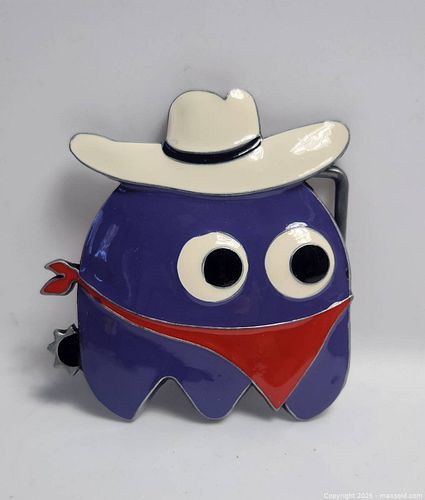 Belt Buckle - Pacman Ghost (1 of 2)