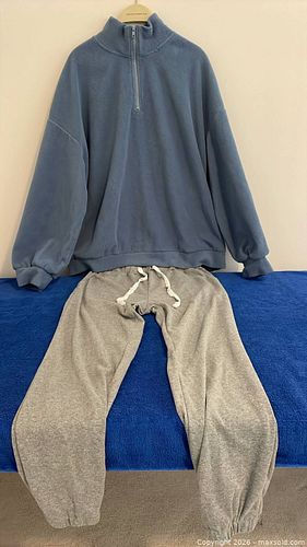 BACK 2 SCHOOL #4 !!!            Dazy Pullover Fleece & Jogger Sweatpants Set - M, XL (1 of 4)