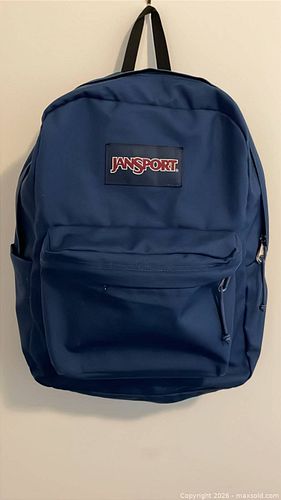 BACK 2 SCHOOL! JANSPORT Navy / Dark Blue Everyday School Backpack (1 of 7)