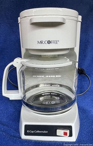 MR. COFFEE can you brew a cup of Java for me? 10-Cup White Drip Coffee Maker (1 of 5)