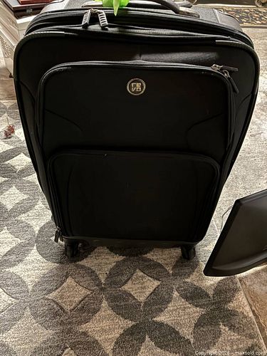 Revo Black Fabric/Nylon Carry-On Luggage, 2-Wheel (1 of 3)