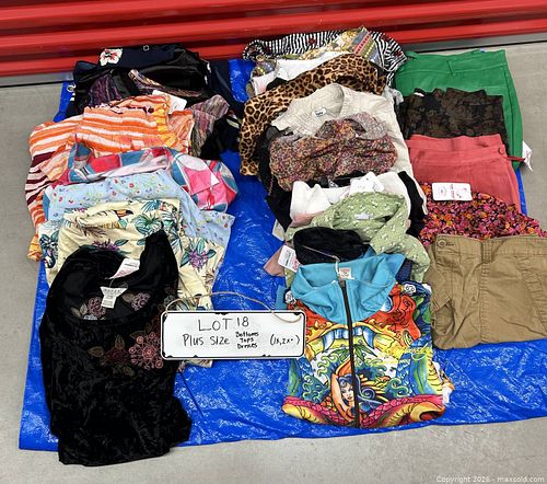 Plus size bottoms, tops, dresses (1 of 3)