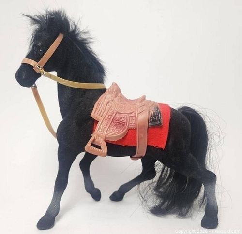 Handmade Horse w/Saddle Figurine  (1 of 7)