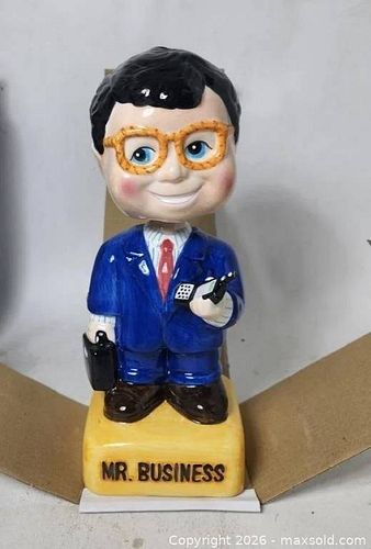 Mr. Business Bobblehead - New (1 of 4)