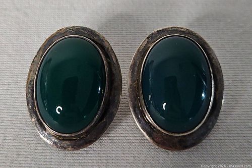Pair Of Vtg Sterling Silver Earrings (1 of 4)