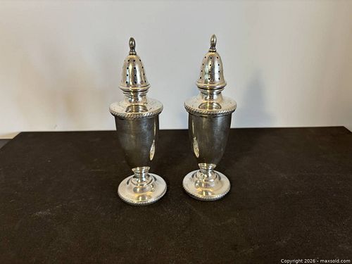 Sterling Silver Salt and Pepper Shakers (1 of 5)
