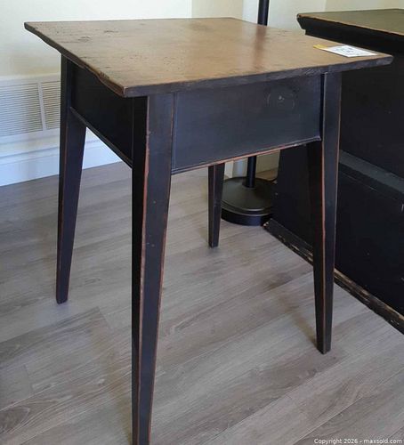 Solid Wood Side Table (1 of 5)