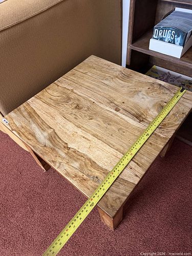 Wood Coffee Table (1 of 3)