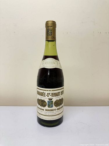 1970 DOMAINE MAREY-MONGE ROMANÉE-ST.-VIVANT BURGUNDY RED WINE (1 of 11)