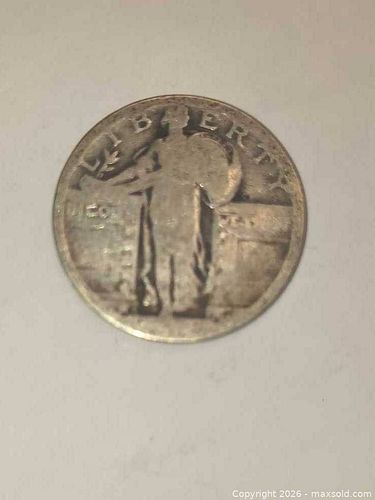 United States Standing Liberty Quarter (date not visible) (1 of 11)