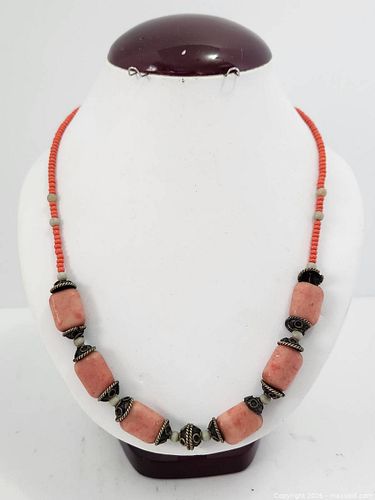 Necklace 18" - Beads/Stone (1 of 4)