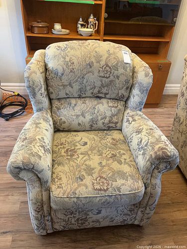 Floral Upholstered Armchair (1 of 16)