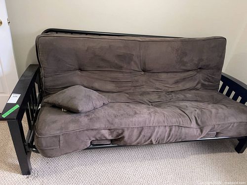 Metal and Wood Frame Futon (1 of 6)