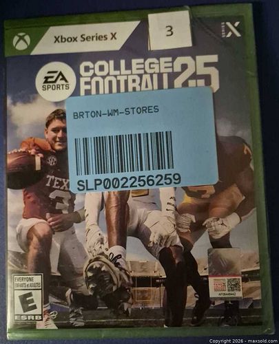 College Football 25 Xbox Series X Physical Disc (1 of 3)