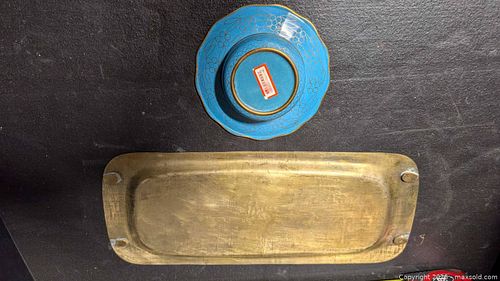 Chinese tray and dish (1 of 3)
