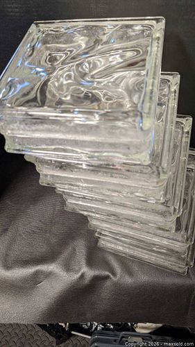 Set of 6 Small Glass Blocks (1 of 3)