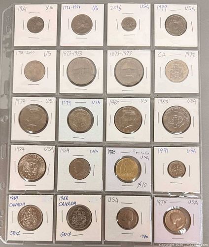 (20) Collectible Vintage Coins (1 of 5)